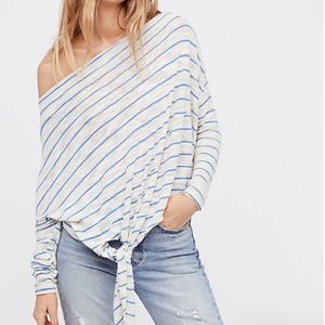 NEW We The Free Striped Love Lane Tee Free People